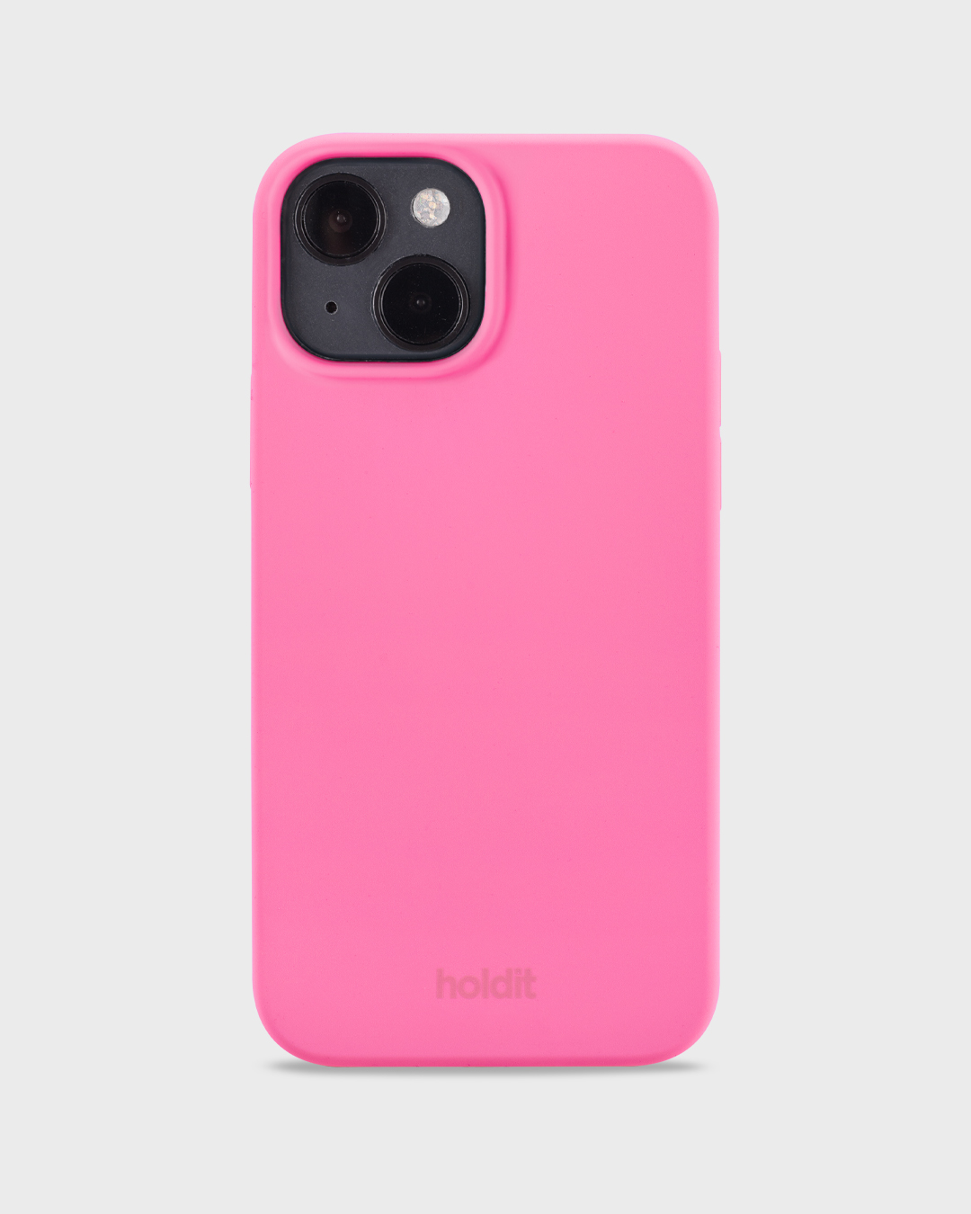 Phone Case Silicone Bright Pink iPhone 14