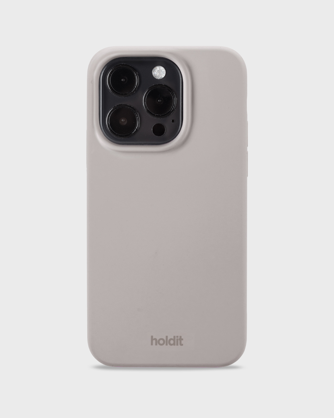 Phone Case Silicone Taupe iPhone 14 Pro