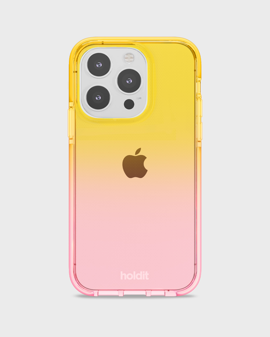 Phone case Seethru Gradient Bright Pink/Orange Juice iPhone 14 Pro