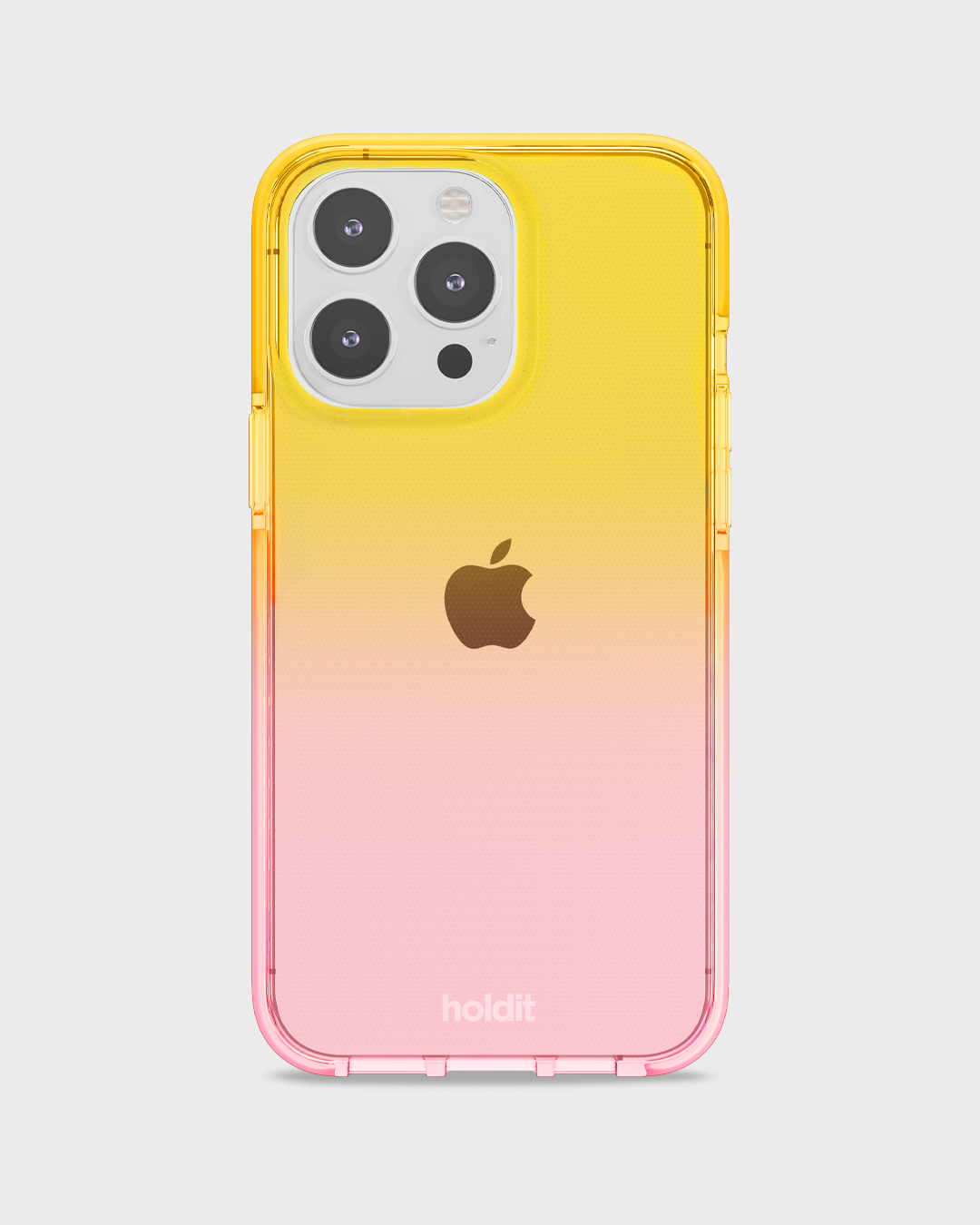 Phone case Seethru Gradient Bright Pink/Orange Juice iPhone 14 Pro Max