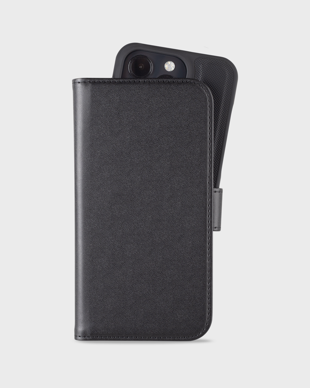 Wallet Case Magnet Black iPhone 14 Pro