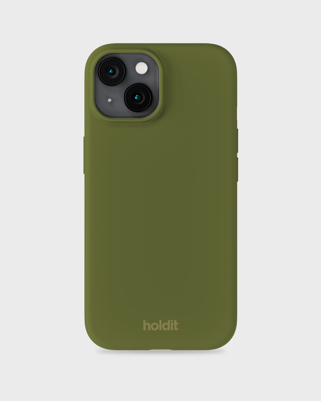 Phone Case Silicone Pickled Green iPhone 15