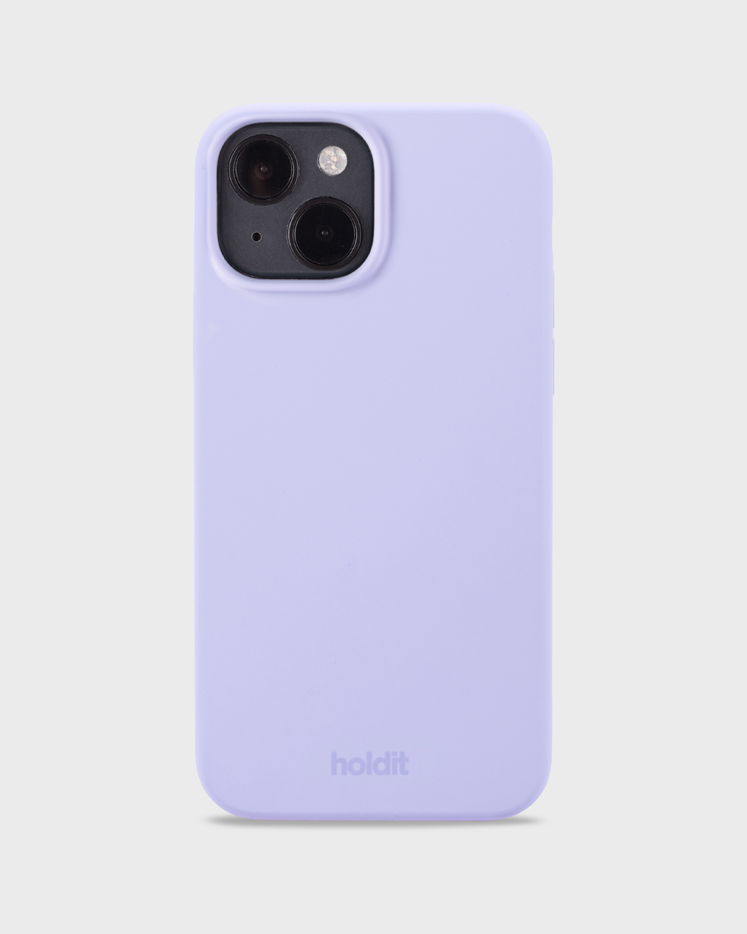 Phone Case Silicone Lavender iPhone 15