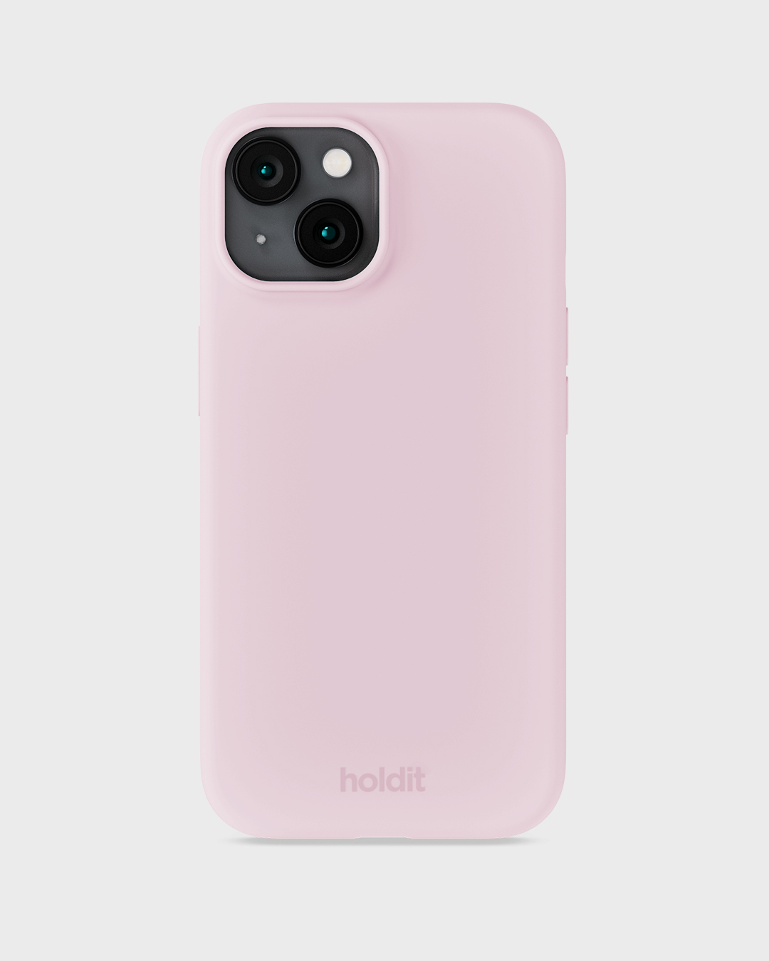 Phone Case Silicone Pale Pink iPhone 15