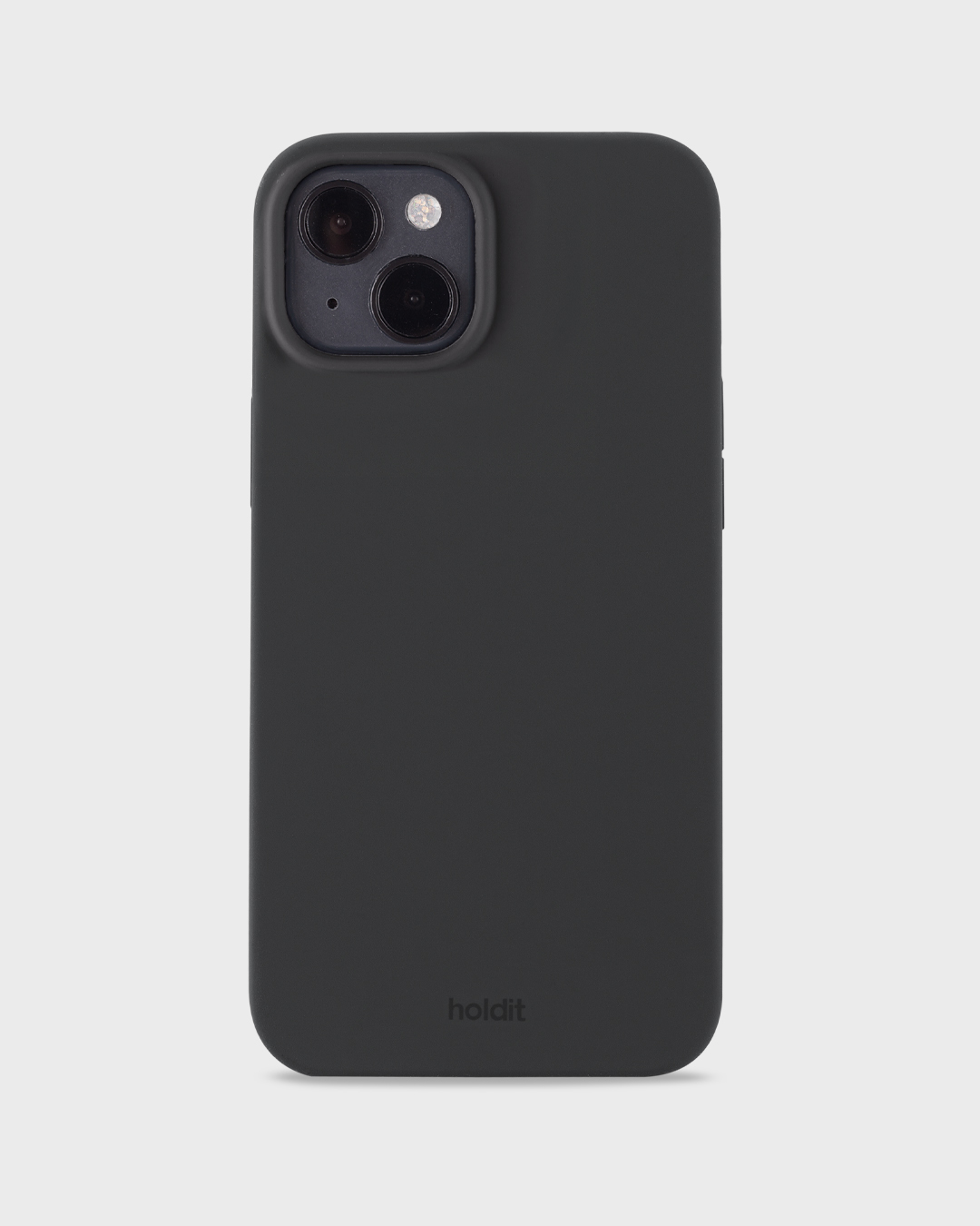 Phone Case Silicone Black iPhone 15 Plus