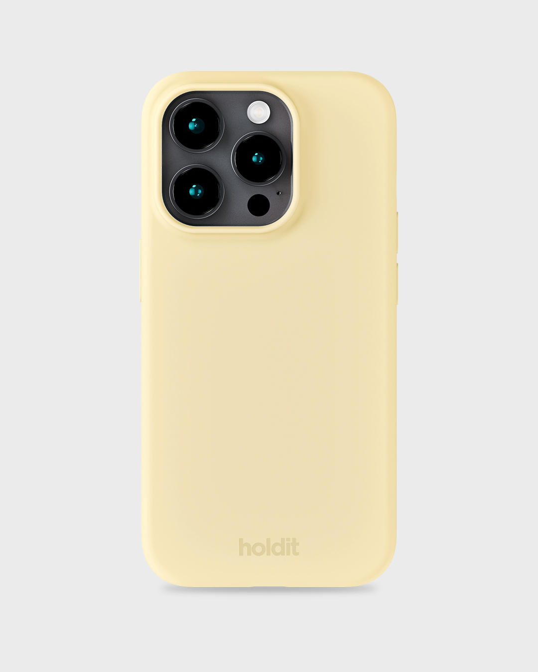 Phone Case Silicone Butter Yellow iPhone 15 Pro