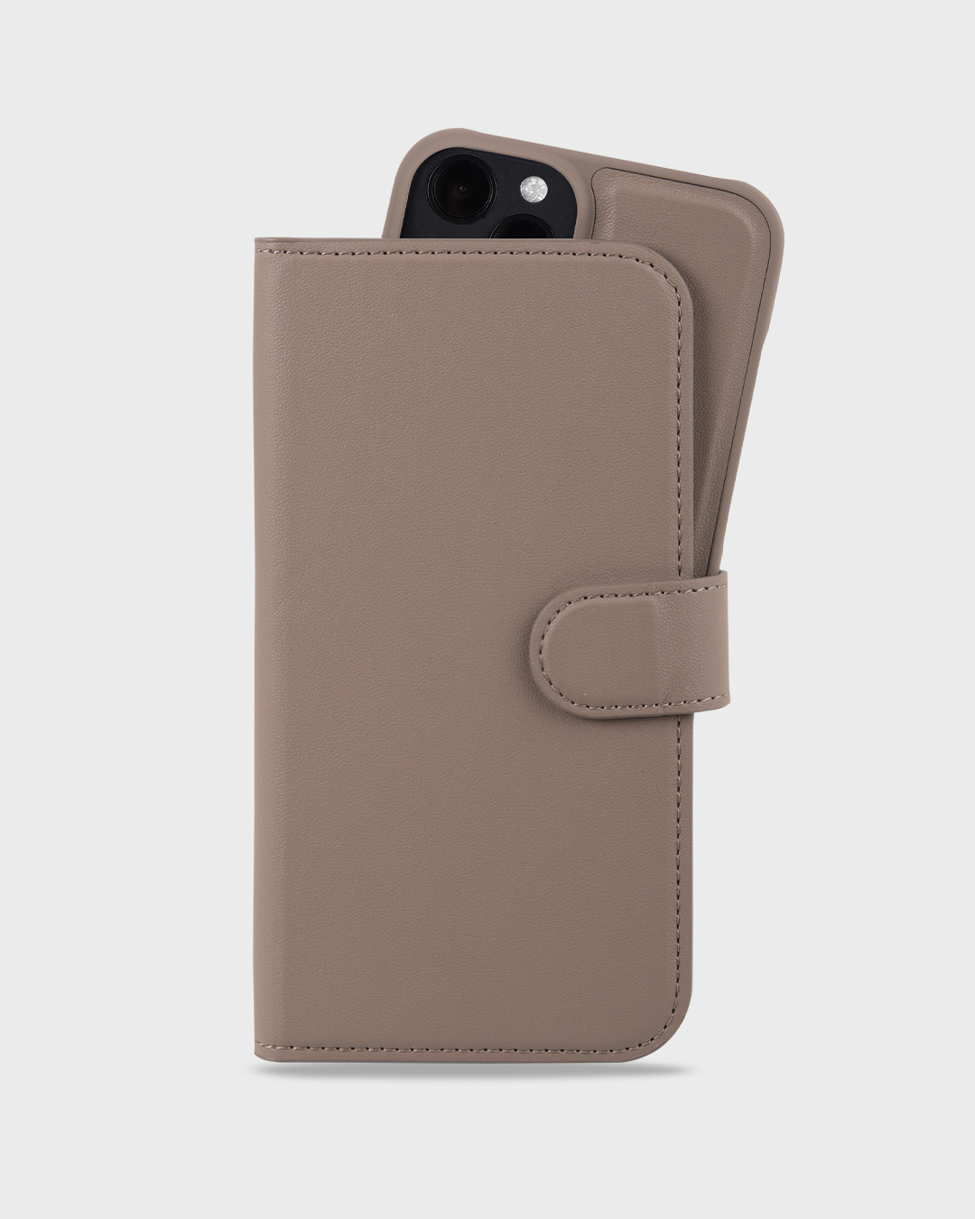 Wallet Case Magnet Mocha Brown iPhone 12