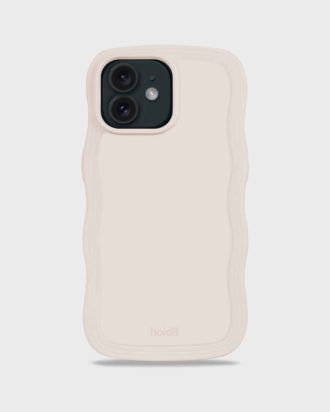 Phone Case Wavy Light Beige iPhone 12