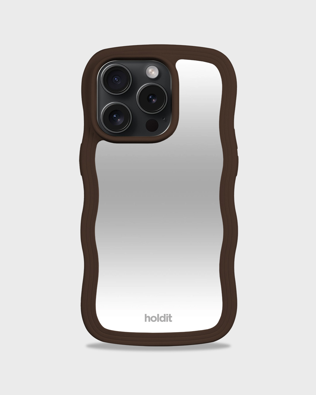 Phone Case Wavy Chocolate/Mirror iPhone 15 Pro Max