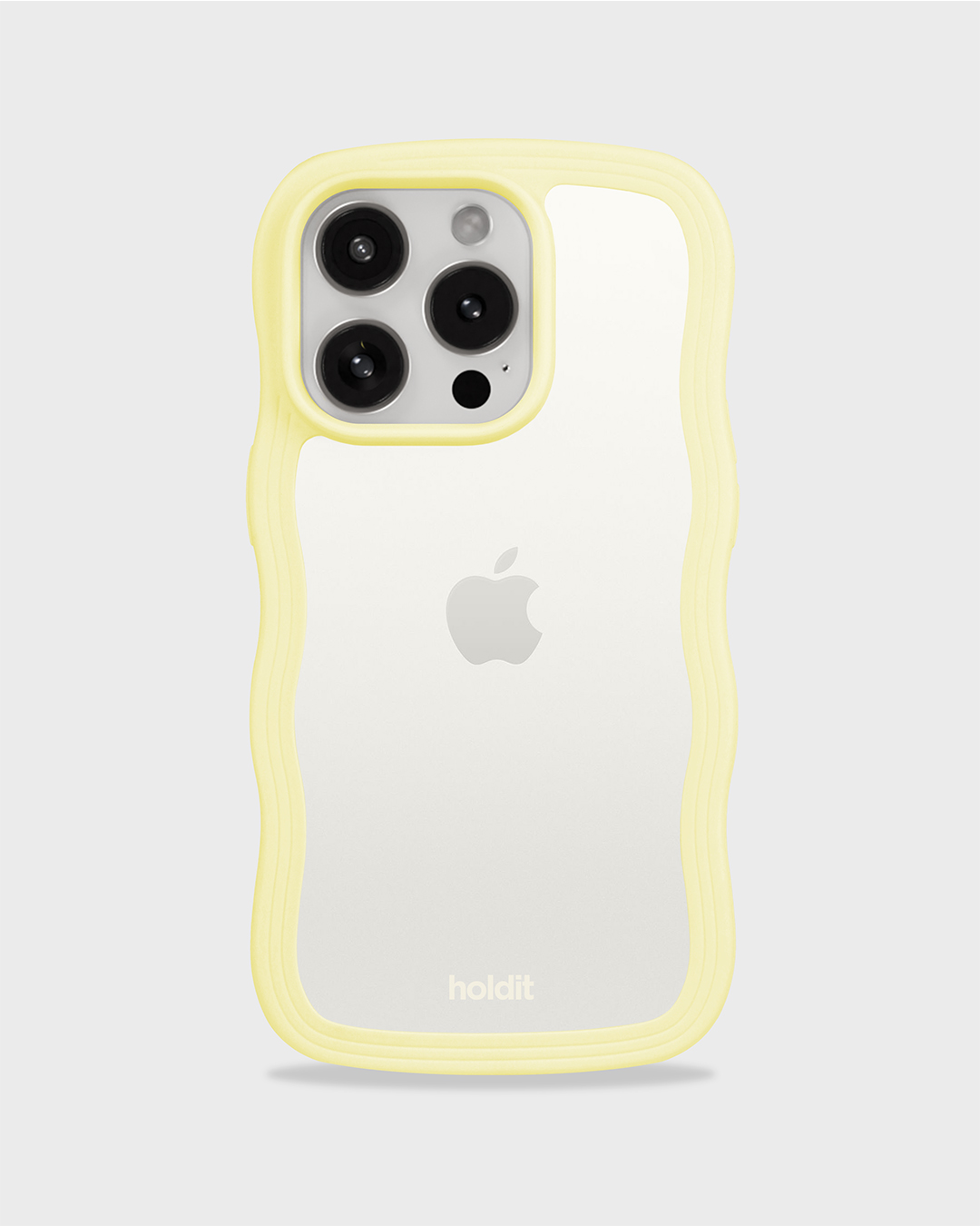 Phone Case Wavy Lemonade/Transparent iPhone 15 Pro Max